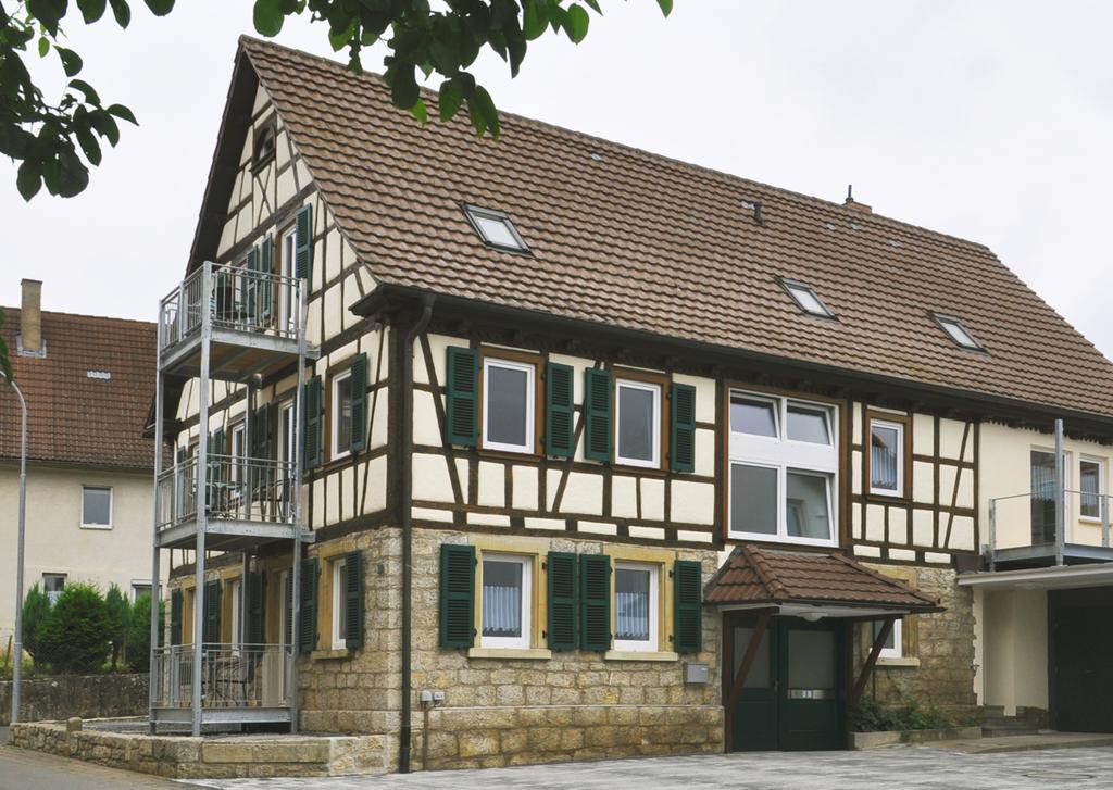 Moserhof-Apartments Igersheim Exterior foto